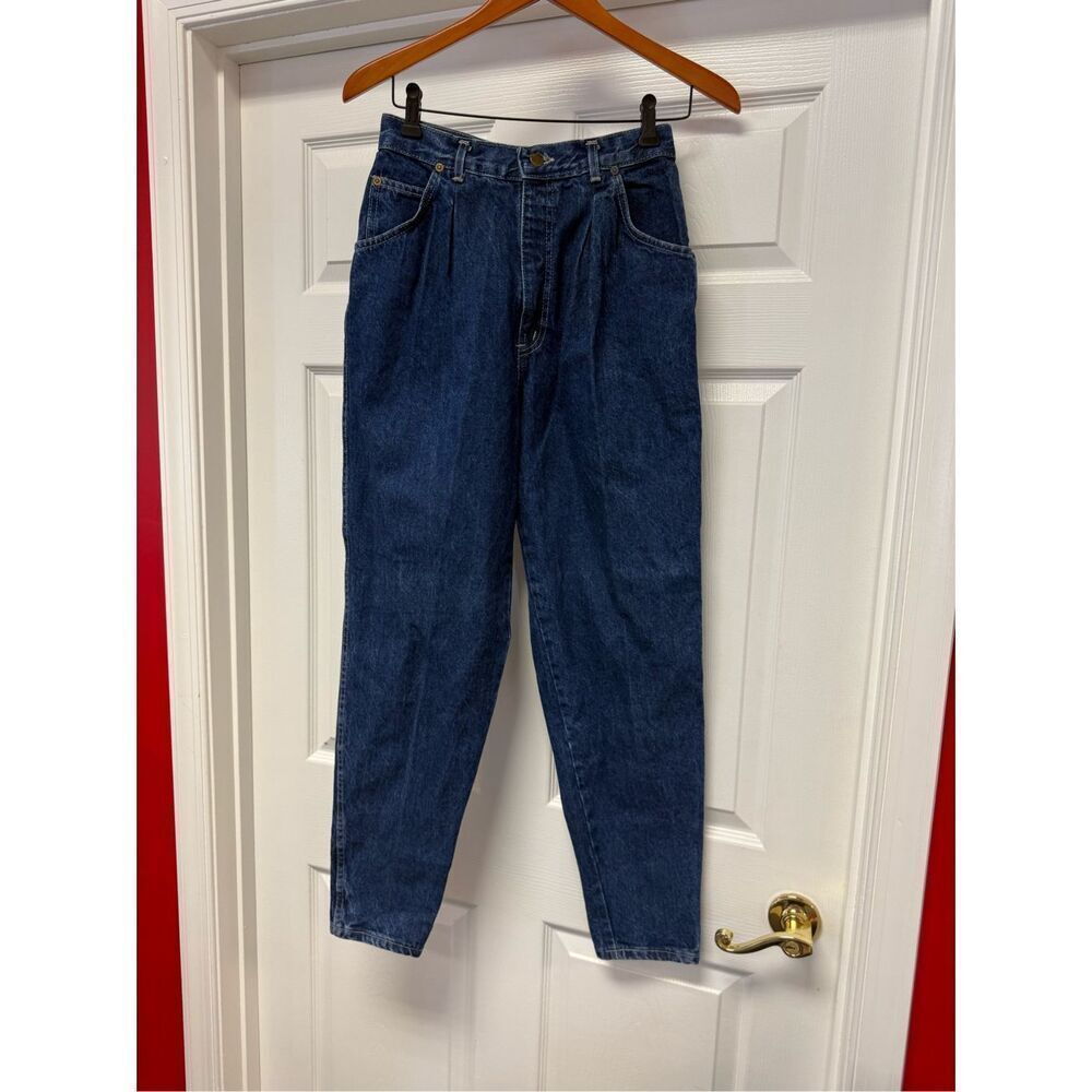 Vintage Chic by h.i.s. Super Relaxed Classic Fit Pleat Front Jeans sz 10 NWT - Picture 4 of 7